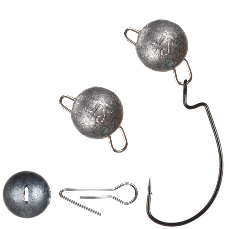 Fishing Lure Jig - Simpleyi 5 sztuk/partia ołowiu waga z