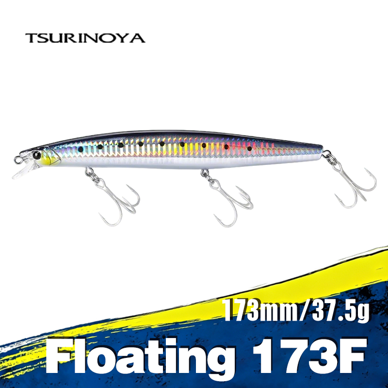 Fishing Lure Topwater - Żądło wędkarskie TSURINOYA 173F pływające ryby
