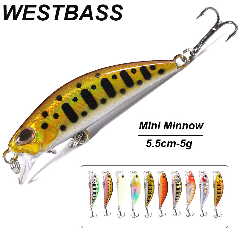WESTBASS 1PX Micro Minnow Lure – Fishing Lure Crankbait recenzja i cena