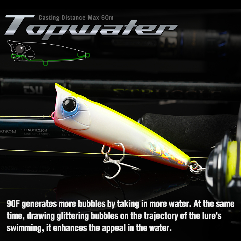 TSURINOYA 90mm 23g Topwater Po – Fishing Lure Topwater recenzja i cena