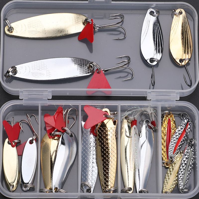 Zestaw Przynęt Wędkarskich 16  – Fishing Lure Spoon recenzja i cena